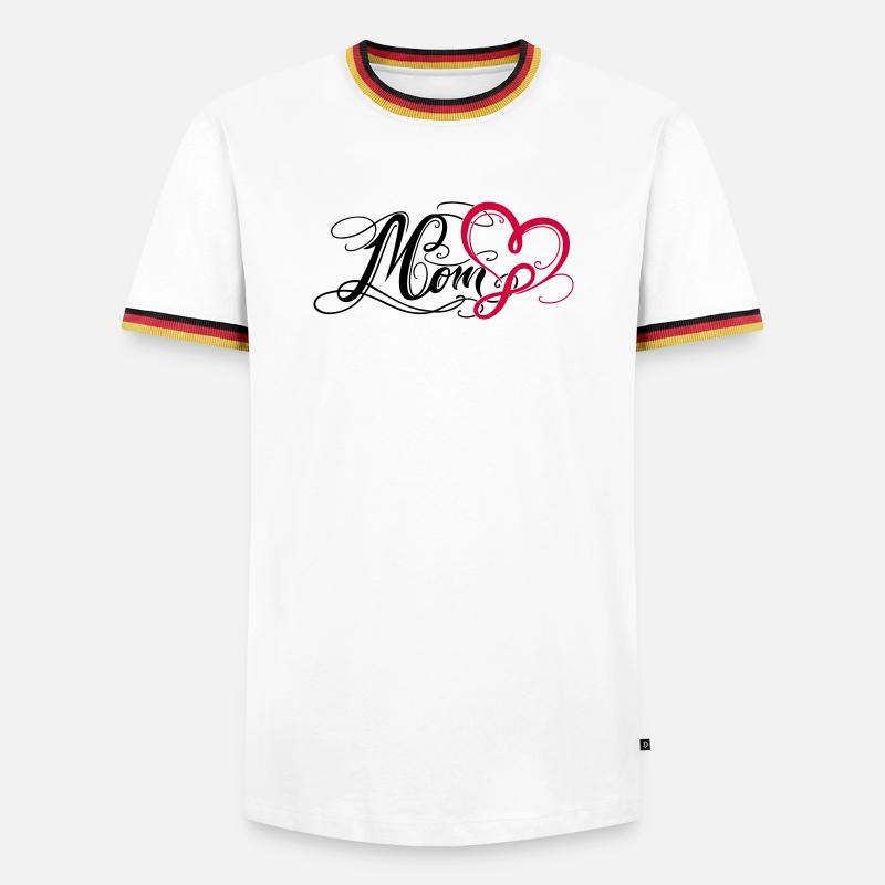 Mom Mama Mother's Day - Men's Ringer Shirt - white/tricolour