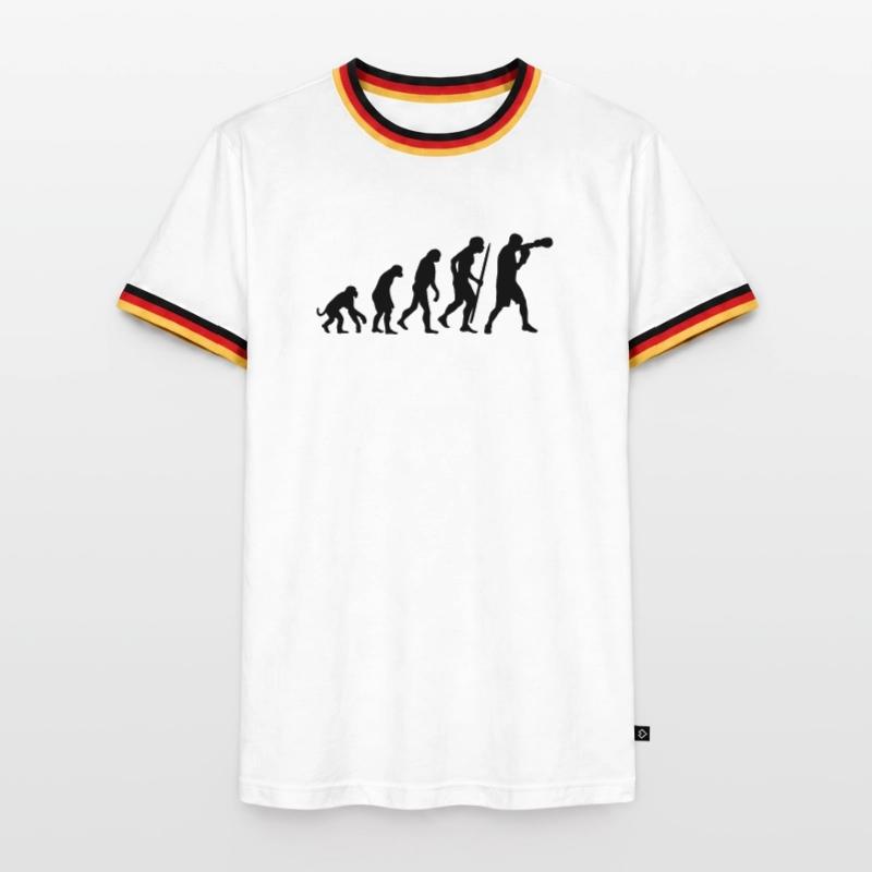Evolution de la boxe T-shirt contrasté Homme