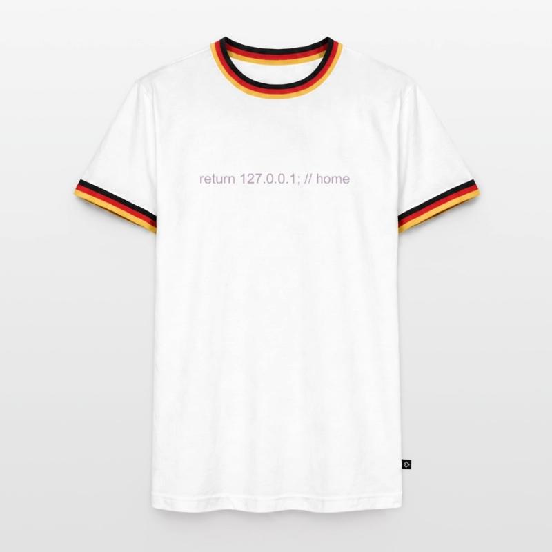 Programmierer Nerd IT Witz Developer Zuhause Männer Kontrast-T-Shirt