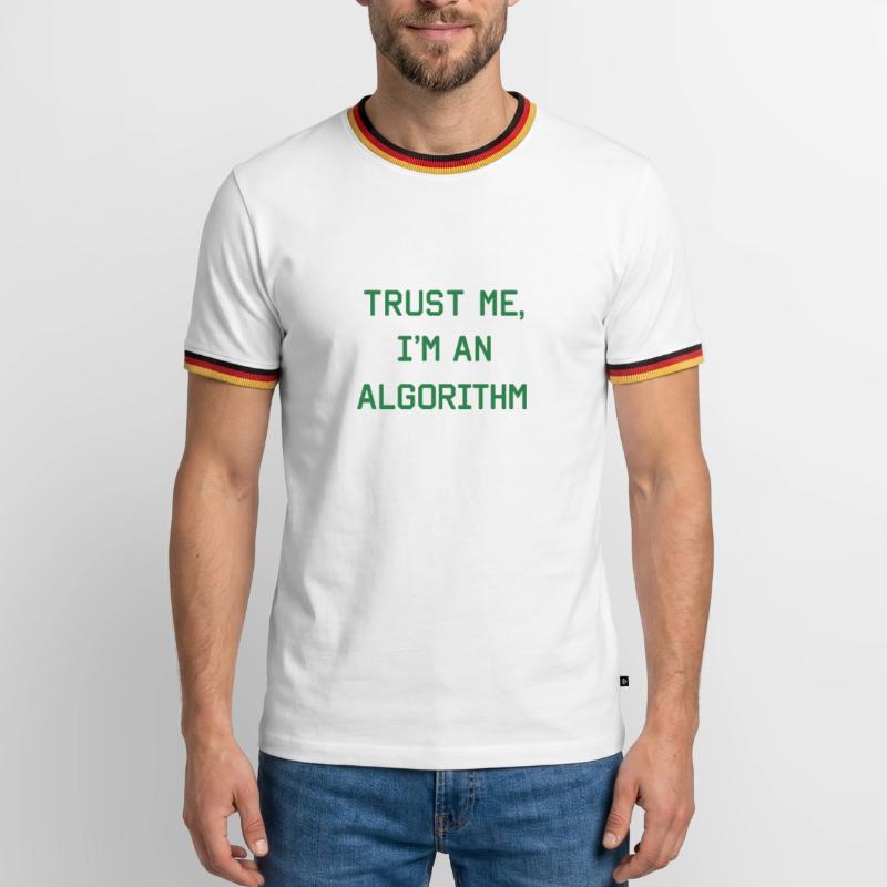Trust me, I’m an Algorithm – Nerd & Programmierer  Männer Kontrast-T-Shirt