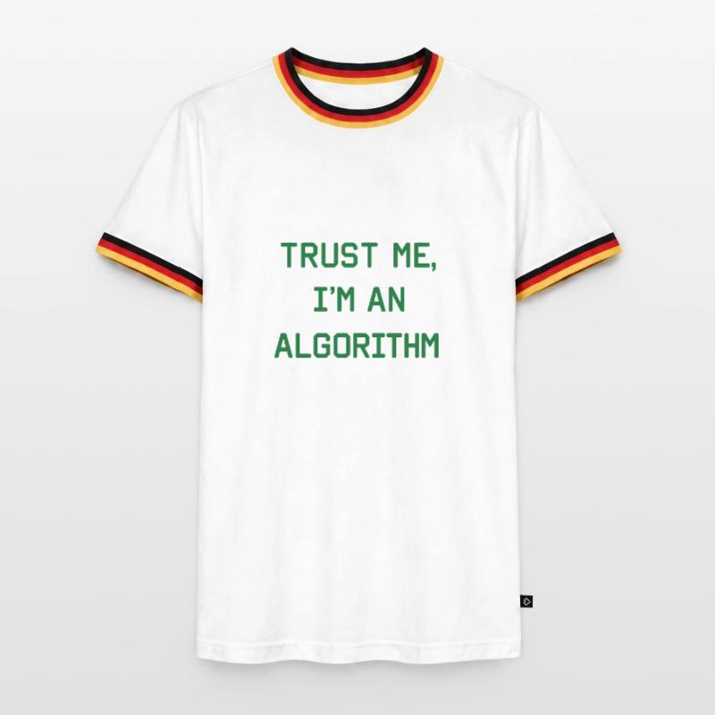 Trust me, I’m an Algorithm – Nerd & Programmierer  Männer Kontrast-T-Shirt