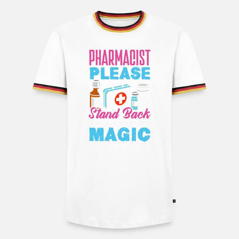 Pharmacist Pharmaceutical Technical - Men's Ringer Shirt - white/tricolour