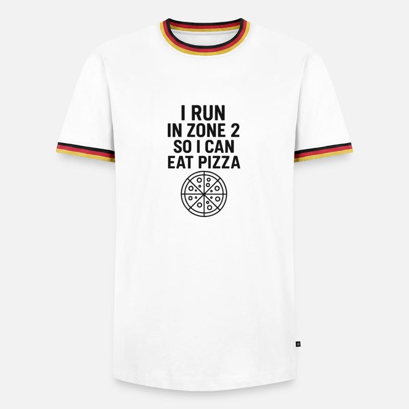 Zone 2 - Transparent MB85 - Men's Ringer Shirt - white/tricolour