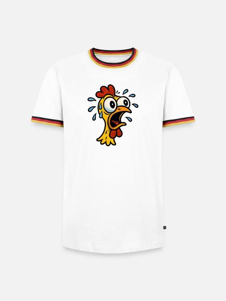 Trying to Hendl this saying - Men's Ringer Shirt - white/tricolour