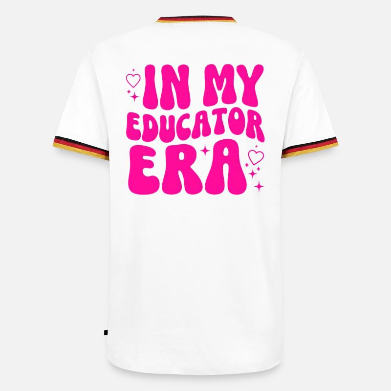 Educator Profession Training Pedagogy Gift - Men's Ringer Shirt - white/tricolour