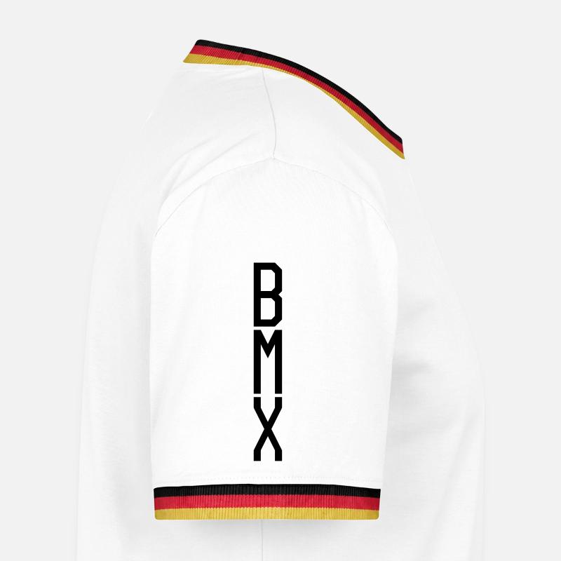 Bmx Vélo - Impression de manche Bmx Retro T-shirt contrasté Homme
