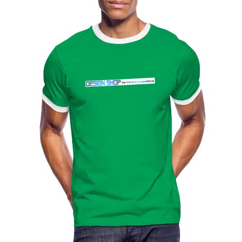 ny logo lang - Kontrast-T-skjorte for menn