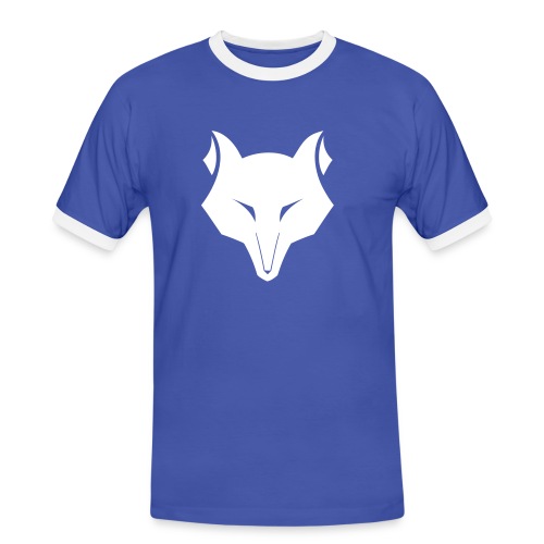 wolfskopf - Männer Kontrast-T-Shirt