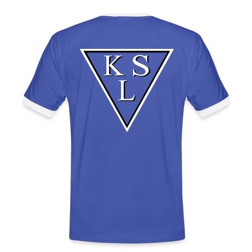 KSL-Logo-Pur - Männer Kontrast-T-Shirt