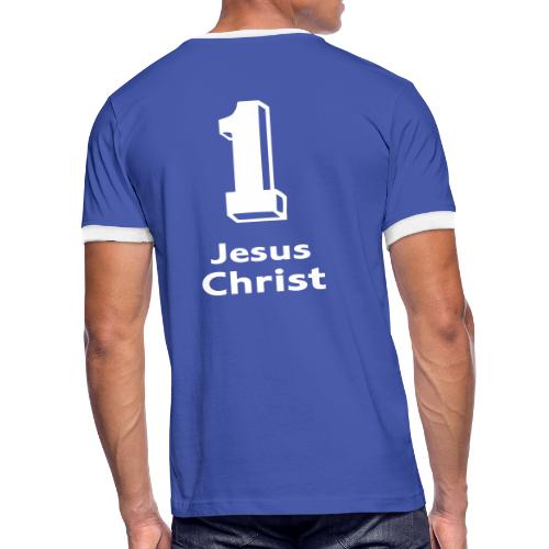 no one en cdr - Männer Kontrast-T-Shirt