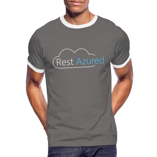 Rest Azured # 2 - Men's Ringer Shirt
