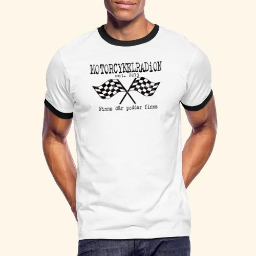 Motorcykelradion 2021 - Kontrast-T-shirt herr