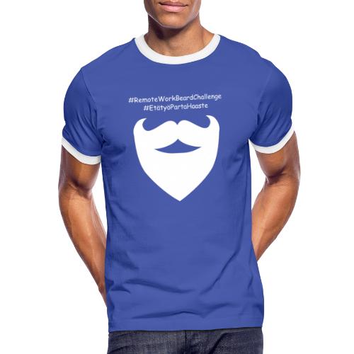 Remote Work Beard Challenge - Men's Ringer Shirt