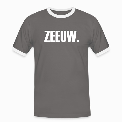 ZEEUW - Lekker Zeeuws - Mannen contrastshirt