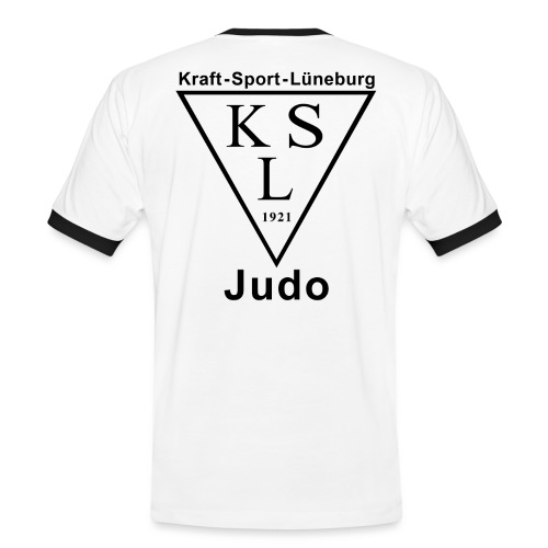 KSL-Logo-Reverted-Black - Männer Kontrast-T-Shirt