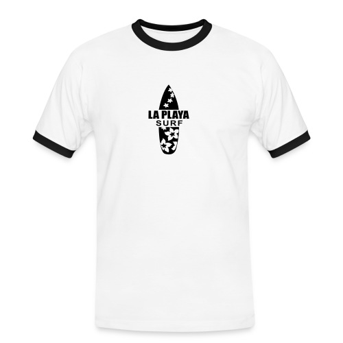 surferboy T-Shirts - Männer Kontrast-T-Shirt