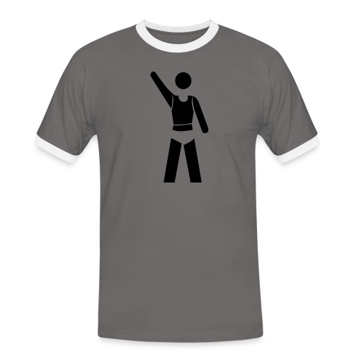icon - Männer Kontrast-T-Shirt