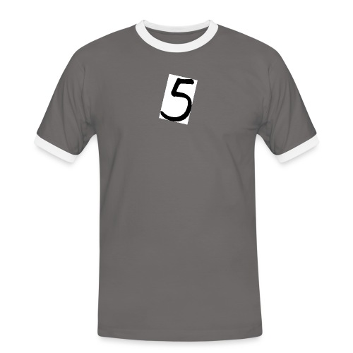 5 collection - T-shirt contrasté Homme