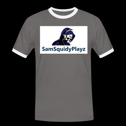 SamSquidyplayz skeleton - Men's Ringer Shirt