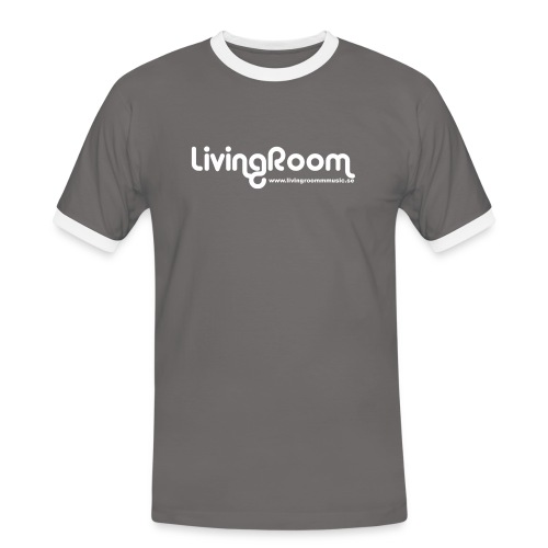 T-SHIRT LivingRoom - Kontrast-T-shirt herr