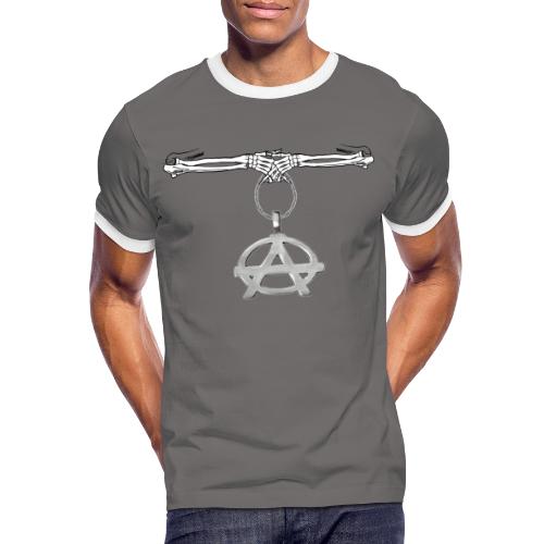 Anarchy / Edelpunk - Männer Kontrast-T-Shirt