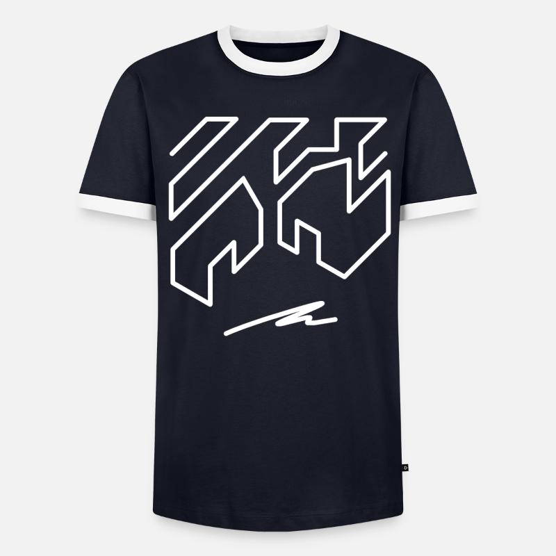 Illusion #18 T-shirt contrasté Homme