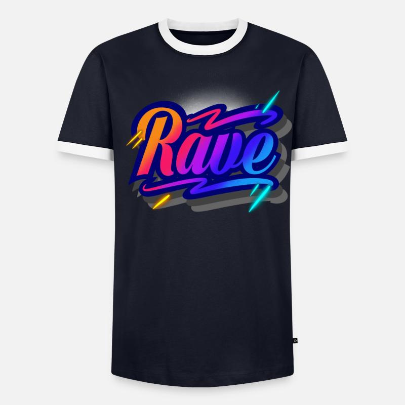 Rave T-shirt contrasté Homme