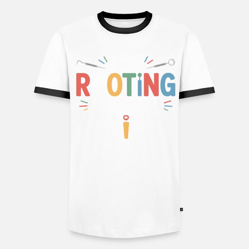 Conception technique de l’articulateur dentaire T-shirt contrasté Homme