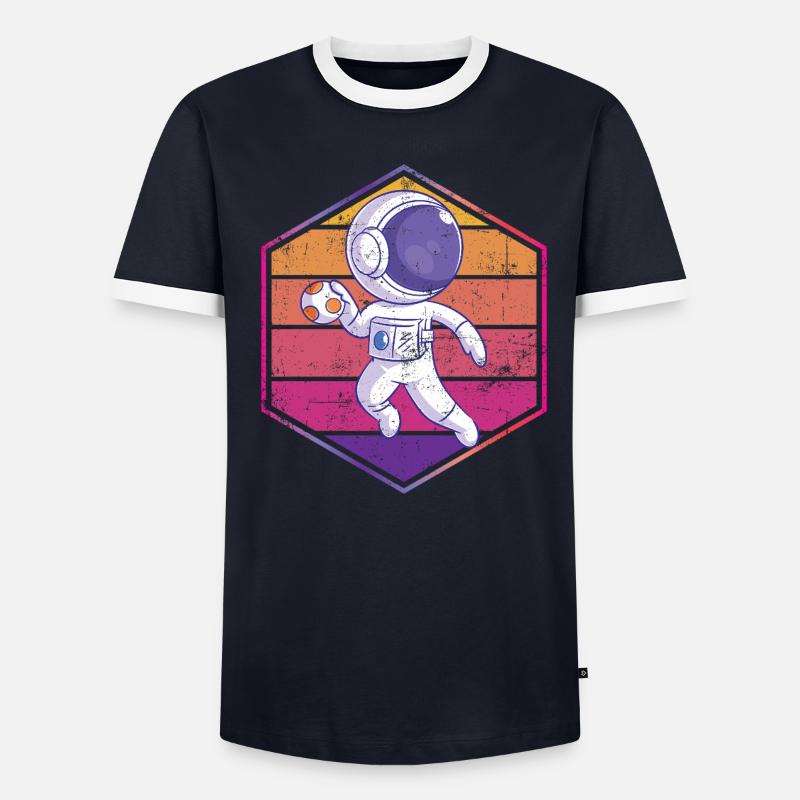 Astronaute de handball T-shirt contrasté Homme
