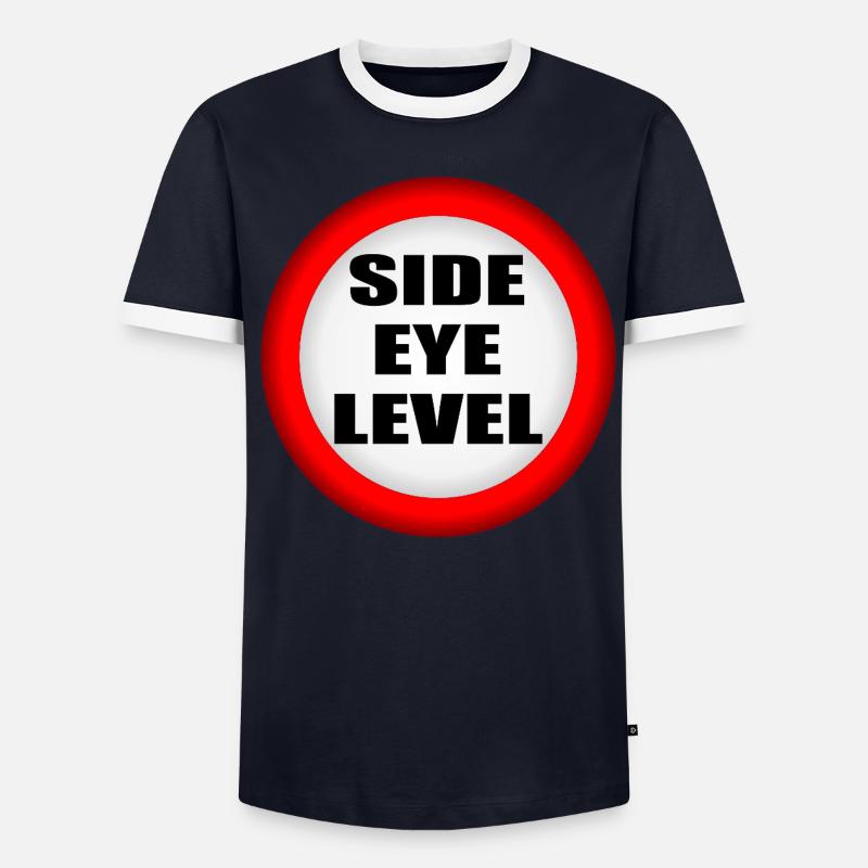Side Eye Level Men's Ringer Shirt