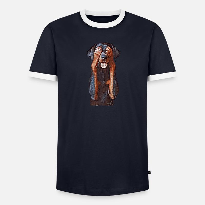 Cannot Look Men's Ringer Shirt