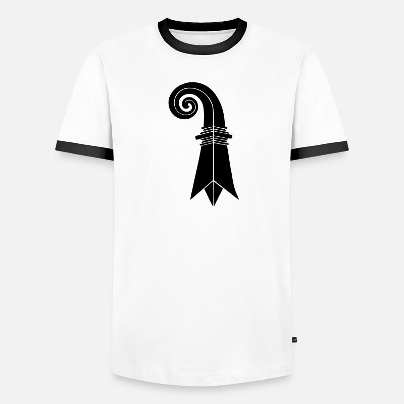 Baslerstab II Männer Kontrast-T-Shirt
