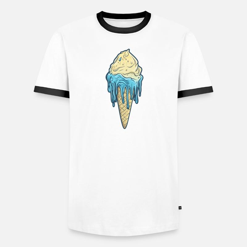 Eiscreme Eis Men's Ringer Shirt