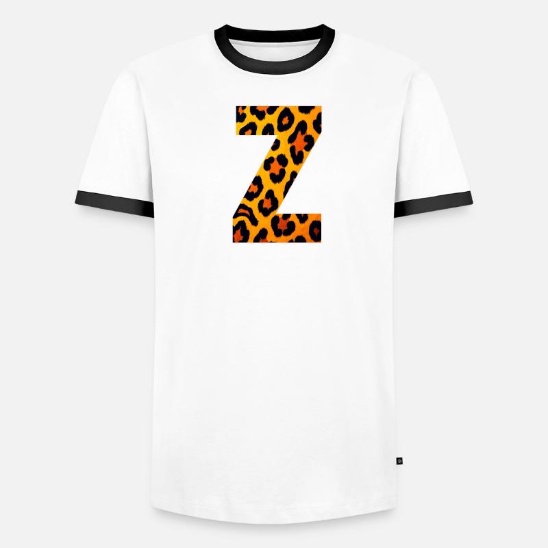 Impression Leopard Z7 T-shirt contrasté Homme
