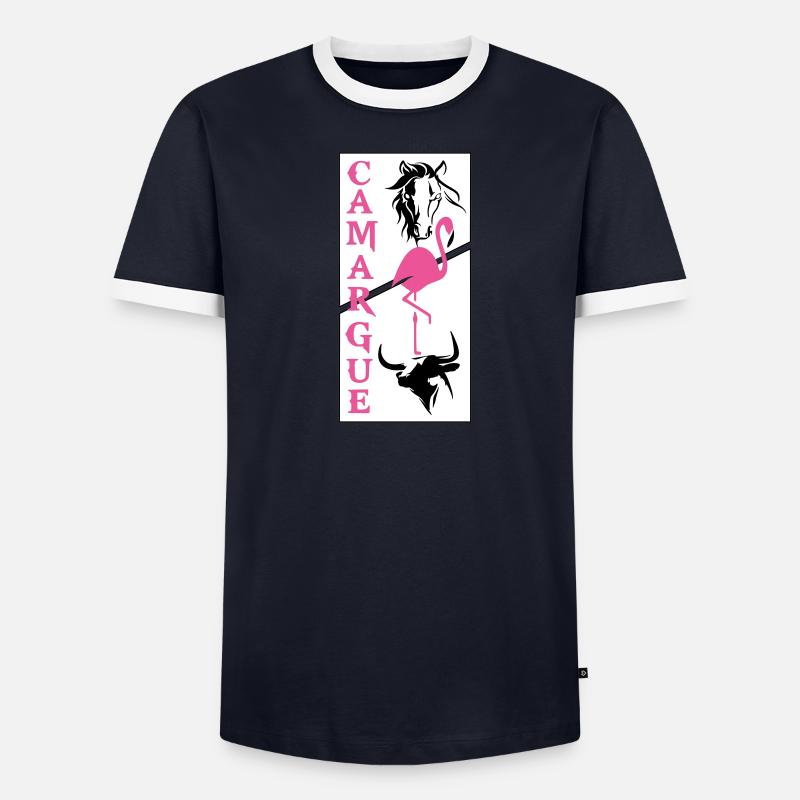 Camargue  T-shirt contrasté Homme