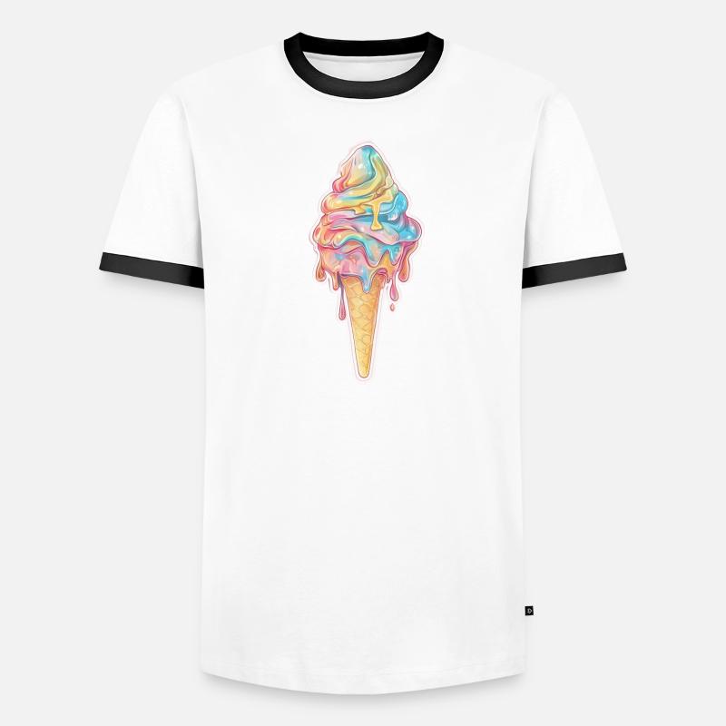 Eiscreme Eis Men's Ringer Shirt