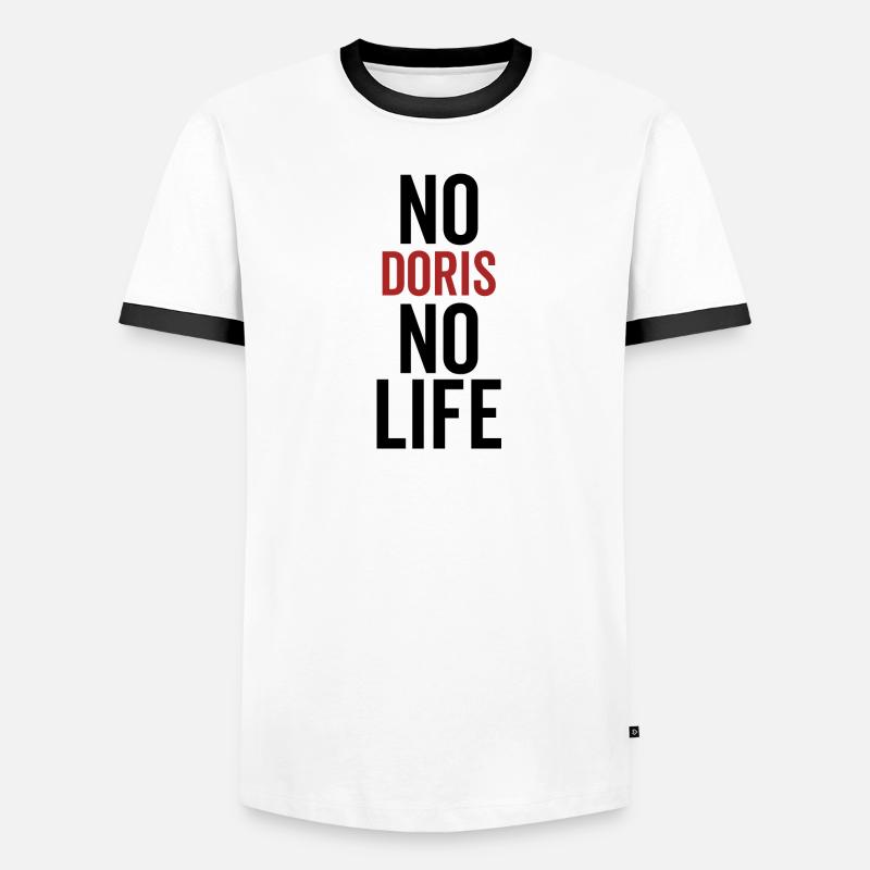 Pas de Doris Pas de vie T-shirt contrasté Homme