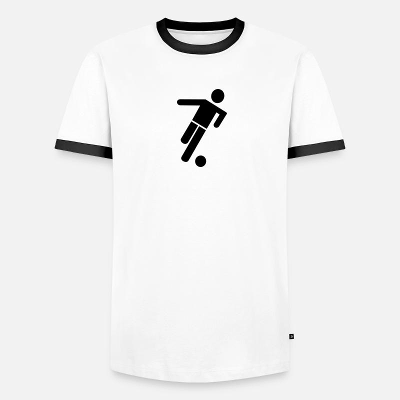 Soccer player Men's Ringer Shirt