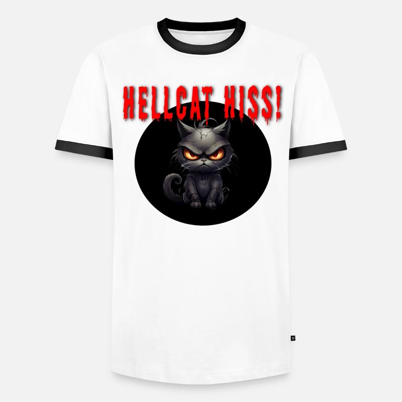 Hellcat Sifflement! T-shirt contrasté Homme