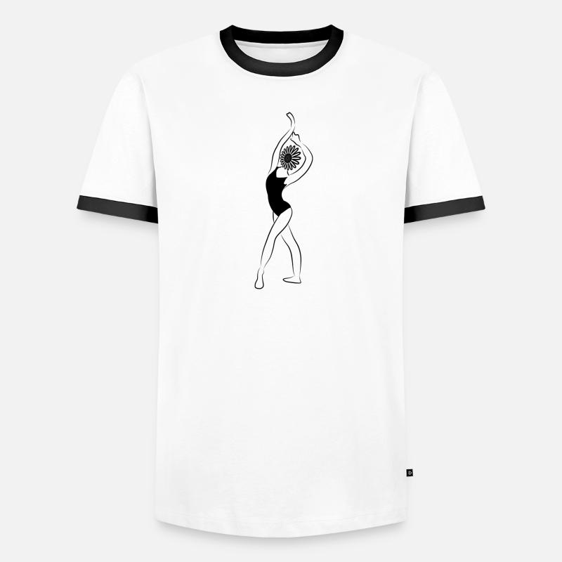 Danseuse T-shirt contrasté Homme