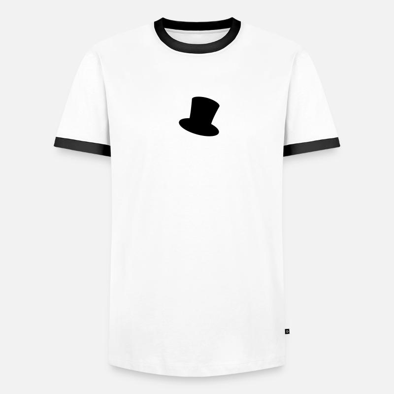 top hat Men's Ringer Shirt