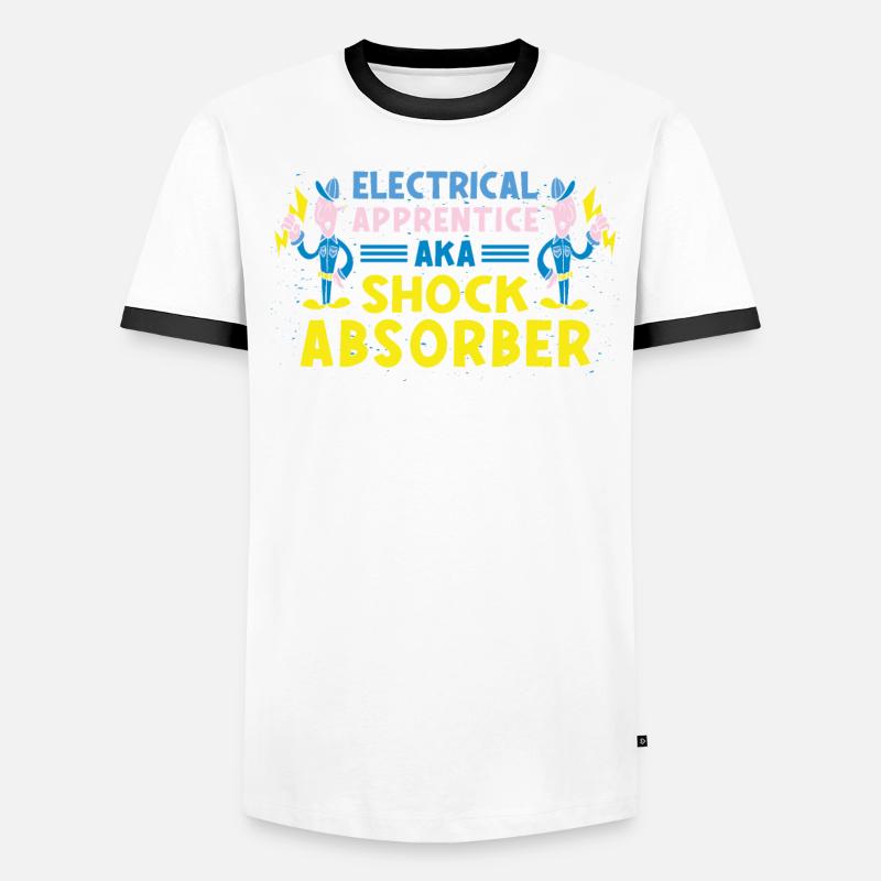 Electrical Apprentice Aka Shock Absorber Men's Ringer Shirt