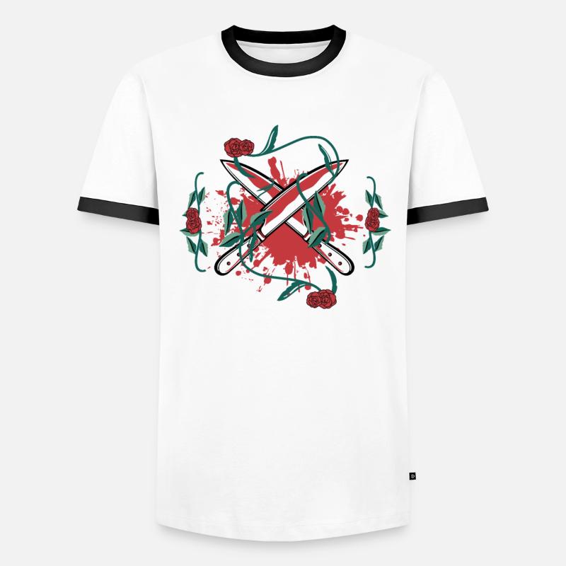 True Crime Obsessed Men's Ringer Shirt