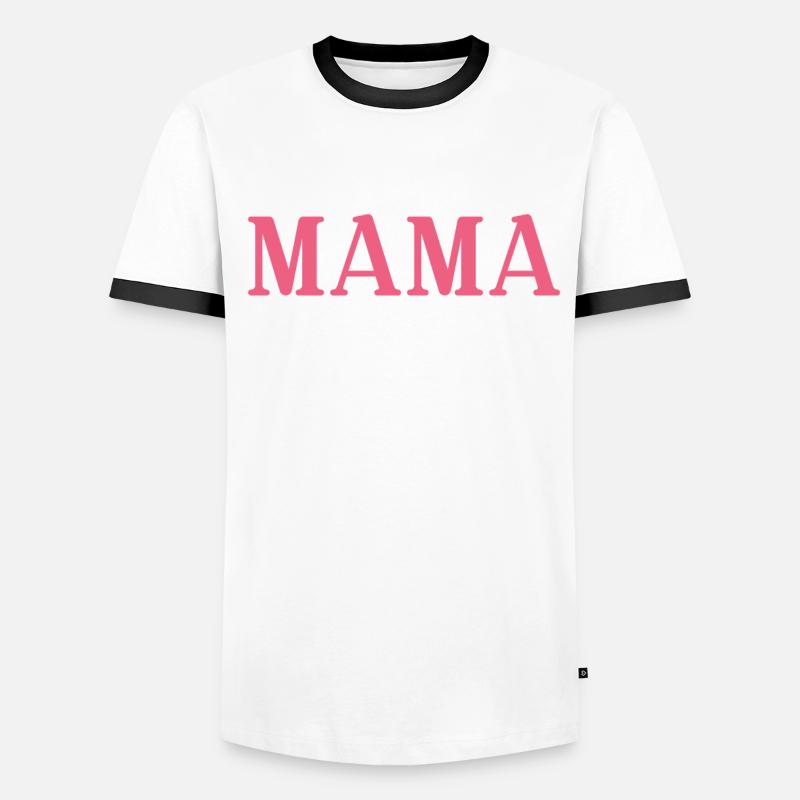 Pas la maman - mère porteuse T-shirt contrasté Homme