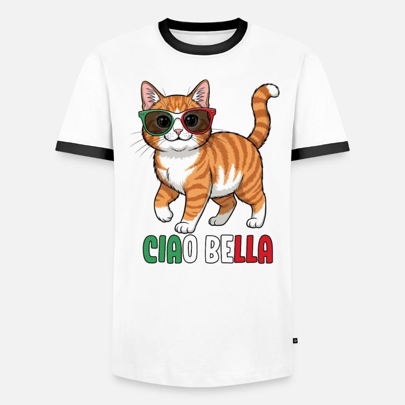 Ciao Bella T-shirt contrasté Homme