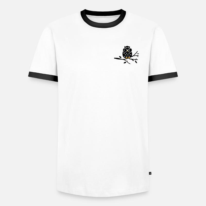 Chouette T-shirt contrasté Homme