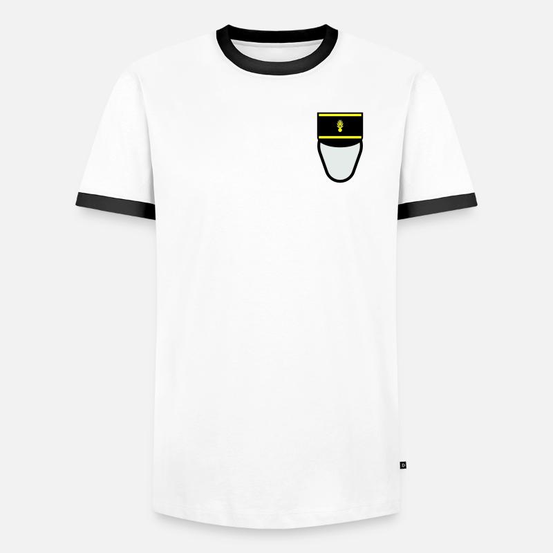 Gendarm Képi G.M. (Mobile Constable) Männer Kontrast-T-Shirt