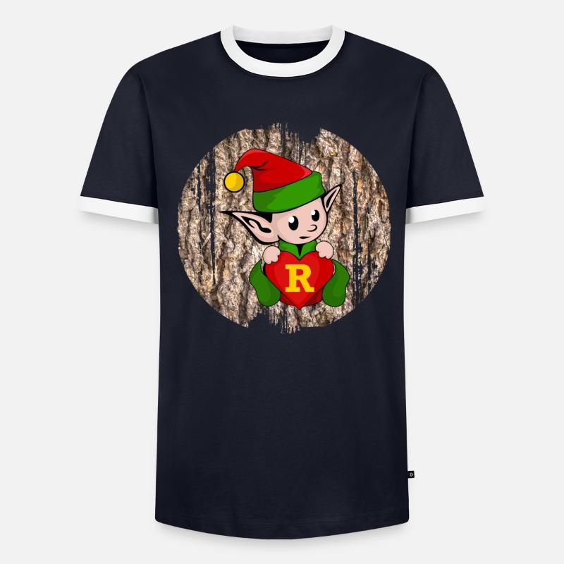onze r T-shirt contrasté Homme