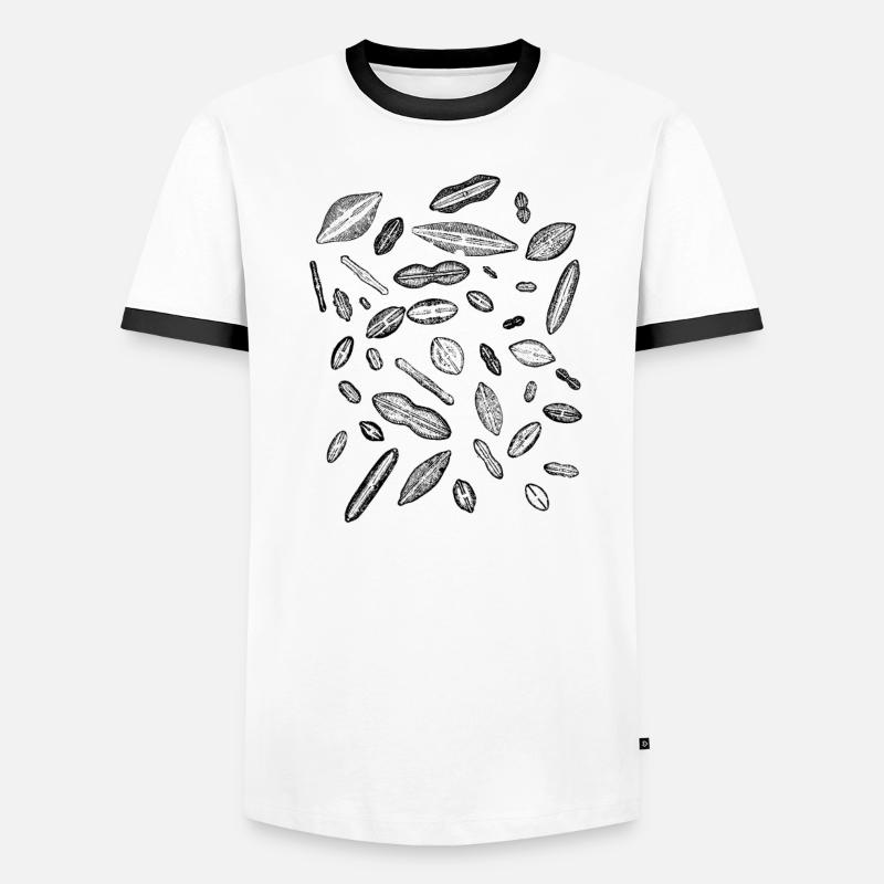 diatoms, algae diatom Men's Ringer Shirt