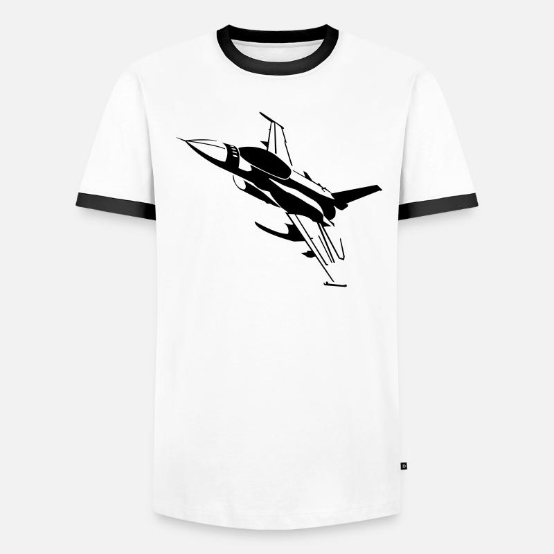 F16 T-shirt contrasté Homme